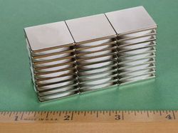 bee1 - 7/8 x 7/8 x 1/16 Inch Neodymium Rare Earth Block Magnet N42 -2