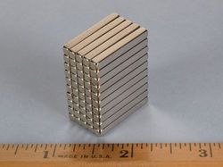 bx022 - 1 x 1/8 x 1/8 Inch Neodymium Rare Earth Bar Magnet N42 -2