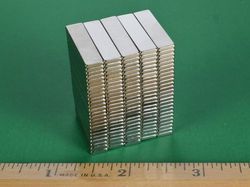 bx041-n52 - 1 x 1/4 x 1/16 Inch Neodymium Rare Earth Bar Magnet N52 -2