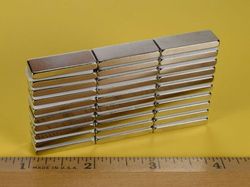 bx062 - 1 x 3/8 x 1/8 Inch Neodymium Rare Earth Bar Magnet N42 -2