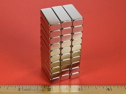 bx064 - 1 x 3/8 x 1/4 Inch Neodymium Rare Earth Bar Magnet N42 -2