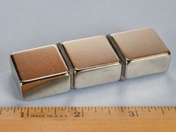 bx08x0 - 1 x 1/2 x 1 Inch Neodymium Rare Earth Block Magnet N42 -2