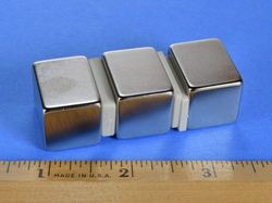 bx0cc - 1 x 3/4 x 3/4 Inch Neodymium Rare Earth Block Magnet N42 -2