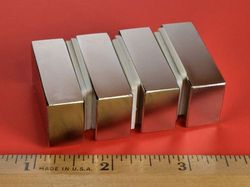 bx8c8 - 1 1/2 x 3/4 x 1/2 Inch Neodymium Rare Earth Bar Magnet N42 -2
