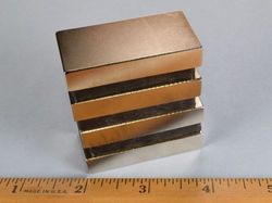 by0x06-n52 - 2 x 1 x 3/8 Inch Neodymium Rare Earth Bar Magnet N52 -2
