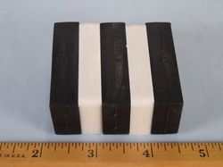 by0x08tp-n52 - 2 x 1 x 1/2 Inch Neodymium Rare Earth Rubber Coated Block Magnet N52 -2