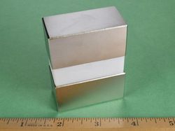 by0x0x0 - 2 x 1 x 1 Inch Neodymium Rare Earth Bar Magnet N42 -2