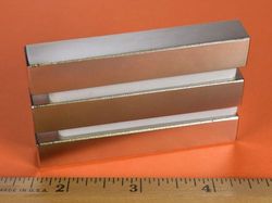 bz088 - 3 x 1/2 x 1/2 Inch Neodymium Rare Earth Bar Magnet N42 -2