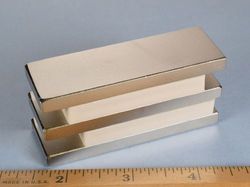 bz0x04 - 3 x 1 x 1/4 Inch Neodymium Rare Earth Bar Magnet N42 -2