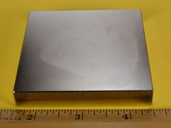 bz0z08-n52 - 3 x 3 x 1/2 Inch Neodymium Rare Earth Block Magnet N52 -2