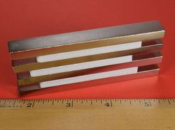 bzx084 - 4 x 1/2 x 1/4 Inch Neodymium Rare Earth Bar Magnet N42 -2