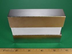 bzx0x0x0 - 4 x 1 x 1 Inch Neodymium Rare Earth Bar Magnet N42 -2