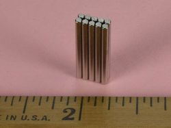 d1c - 1/16 x 3/4 Inch Neodymium Rare Earth Cylinder/Rod Magnet N42 -2