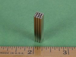 d1x0 - 1/16 x 1 Inch Neodymium Rare Earth Cylinder/Rod Magnet N42 -2
