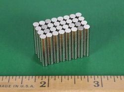 d201-n52 - 1/8 x 1/32 Inch Neodymium Rare Earth Disc Magnet N52 10 Pack-2
