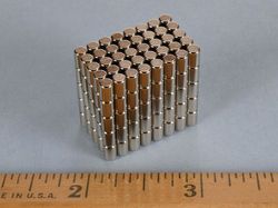 d23 - 1/8 x 3/16 Inch Neodymium Rare Earth Cylinder/Rod Magnet N42 -2