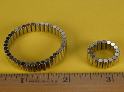 d24dia - 1/8 x 1/4 Inch Neodymium Rare Earth Diametric Cylinder Magnet N42 -2