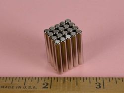 d2e - 1/8 x 7/8 Inch Neodymium Rare Earth Cylinder/Rod Magnet N42 -2