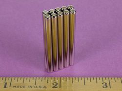 d2x8 - 1/8 x 1 1/2 Inch Neodymium Rare Earth Cylinder/Rod Magnet N42 -2