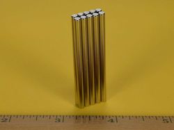 d2y0 - 1/8 x 2 Inch Neodymium Rare Earth Cylinder/Rod Magnet N42 -2