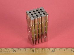 d36-n52 - 3/16 x 3/8 Inch Neodymium Rare Earth Cylinder/Rod Magnet N52 -2