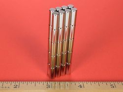 d38-n52 - 3/16 x 1/2 Inch Neodymium Rare Earth Cylinder/Rod Magnet N52 -2