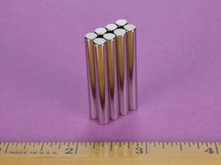 d3x8 - 3/16 x 1 1/2 Inch Neodymium Rare Earth Cylinder/Rod Magnet N42 -2