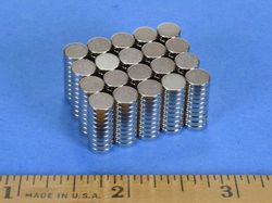 d41-n52 - 1/4 x 1/16 Inch Neodymium Rare Earth Disc Magnet N52 -2