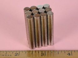 d41sh - 1/4 x 1/16 Inch Neodymium Rare Earth High Temp Disc Magnet N42SH -2