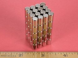 d46-n52 - 1/4 x 3/8 Inch Neodymium Rare Earth Cylinder/Rod Magnet N52 -2