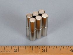 d48-n52 - 1/4 x 1/2 Inch Neodymium Rare Earth Cylinder/Rod Magnet N52 -2
