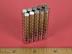 d4h2 - 1/4 x 2/10 Inch Neodymium Rare Earth Disc Magnet N42 -2