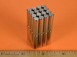 d4x0-n52 - 1/4 x 1 Inch Neodymium Rare Earth Cylinder/Rod Magnet N52 -2
