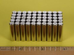 d4x0-nd - 1/4 x 1 Inch Neodymium Rare Earth Pole Identifying Cylinder Magnet N42 -2