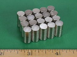 d51-n52 - 5/16 x 1/16 Inch Neodymium Rare Earth Disc Magnet N52 -2