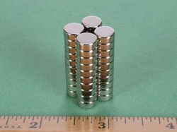 d52 - 5/16 x 1/8 Inch Neodymium Rare Earth Disc Magnet N42 -2