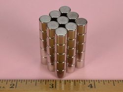 d55-n52 - 5/16 x 5/16 Inch Neodymium Rare Earth Cylinder/Rod Magnet N52 -2