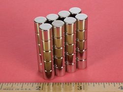 d55 - 5/16 x 5/16 Inch Neodymium Rare Earth Cylinder/Rod Magnet N42 -2