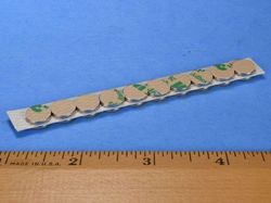 d61ad-p - 3/8 x 1/16 Inch Neodymium Rare Earth 3M Adhesive Backed Disc Craft Magnet N42 10 Pair Pack-2