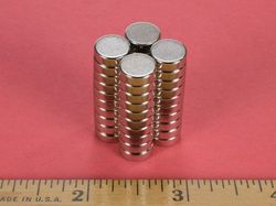 d62-n52 - 3/8 x 1/8 Inch Neodymium Rare Earth Disc Magnet N52 -2