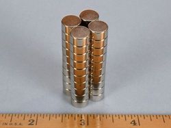 d63-n52 - 3/8 x 3/16 Inch Neodymium Rare Earth Disc Magnet N52 -2