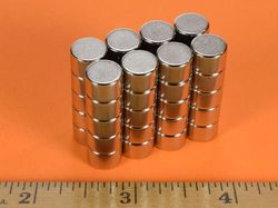 d64-n52 - 3/8 x 1/4 Inch Neodymium Rare Earth Disc Magnet N52 -2