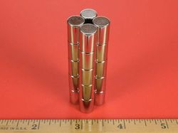 d68-n52 - 3/8 x 1/2 Inch Neodymium Rare Earth Cylinder/Rod Magnet N52 -2
