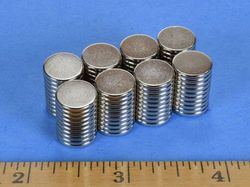 d71-n52 - 7/16 x 1/16 Inch Neodymium Rare Earth Disc Magnet N52 -2