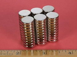 d82 - 1/2 x 1/8 Inch Neodymium Rare Earth Disc Magnet N42 -2