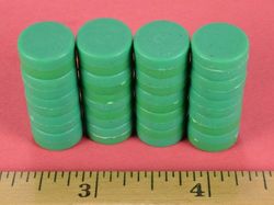 d84pc-grn - 1/2 x 1/4 Inch Neodymium Rare Earth Plastic Coated Disc Magnet N42 -2