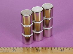 d88 - 1/2 x 1/2 Inch Neodymium Rare Earth Cylinder/Rod Magnet N42 -2