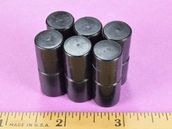 d8apc-blk - 1/2 x 5/8 Inch Neodymium Rare Earth Plastic Coated Cylinder Magnet N42 -2