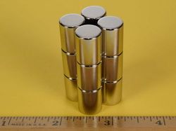 d8a - 1/2 x 5/8 Inch Neodymium Rare Earth Cylinder/Rod Magnet N42 -2