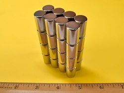 d8c - 1/2 x 3/4 Inch Neodymium Rare Earth Cylinder/Rod Magnet N42 -2